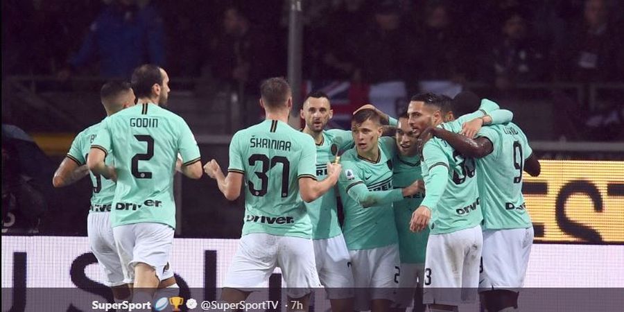 Hasil Liga Italia - Dua Eks Penyerang Man United Bantu Inter Bantai Genoa