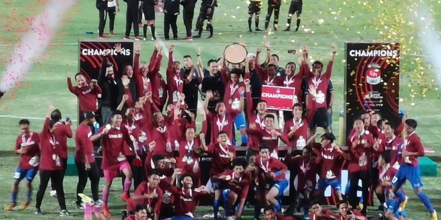 Bhayangkara FC Juara Liga 1 U-18 Seusai Bungkam PSIS pada Final