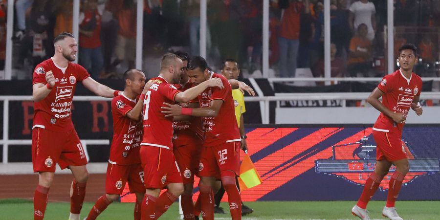 Klasemen Liga 1 2019, Persija Gagal Tempel Persib Usai Diterjang Badak
