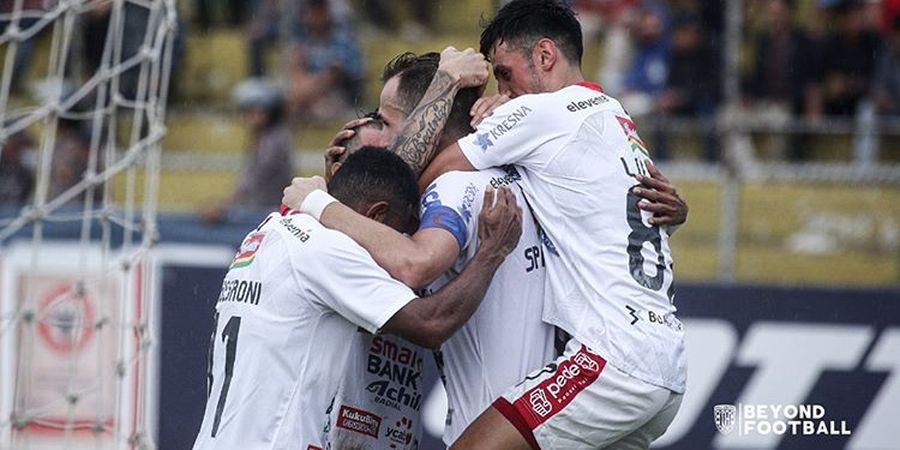 Update Klasemen Liga 1 2019, Bali United Kunci Gelar Juara di Padang