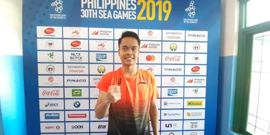 SEA Games 2019 - Anthony Ginting Sempat Gugup Hadapi Final Beregu Putra