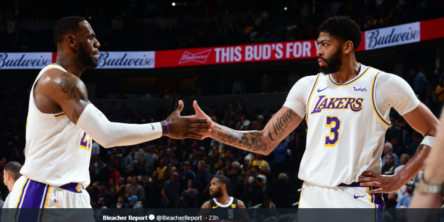 LeBron James Puji Penampilan Skuad LA Lakers Lawan Utah Jazz