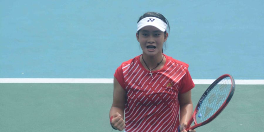 SEA Games 2019 - Jalani Debut, Petenis Indonesia 16 Tahun Ini Raih Perunggu karena Salah Makan