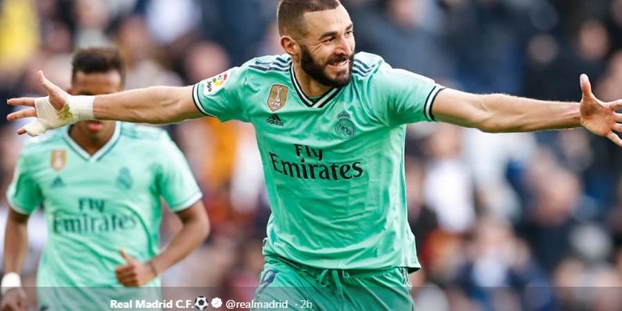 Benzema Janjikan Trofi Liga Spanyol untuk Real Madrid Musim Ini