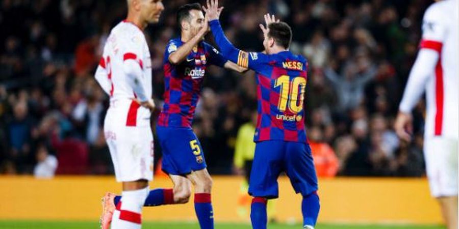 VIDEO - 3 Gol Lionel Messi ke Gawang Mallorca, dari Kelas Dunia Sampai Roket