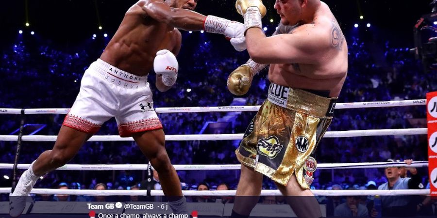 Anthony Joshua Sebut Oleksandr Usyk adalah Sosok Petinju Hebat