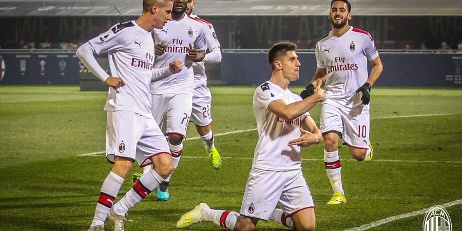 Hasil Liga Italia -  Dua Gol Hernandez dan Dua Penalti Warnai Kemenangan Tipis AC Milan