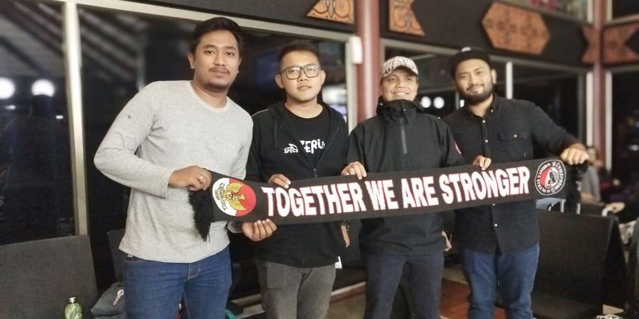 SEA Games 2019 - Pendukung Vietnam Lebih Banyak, Suporter Timnas U-22 Indonesia Tak Gentar