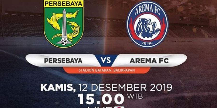 Link Live Streaming Persebaya Vs Arema FC, Laga Emosional untuk Aji Santoso