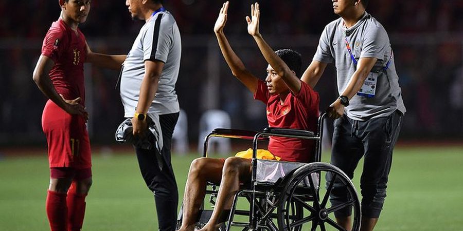 Kesedihan Evan Dimas Seusai Dicederai Pemain Vietnam di SEA Games 2019