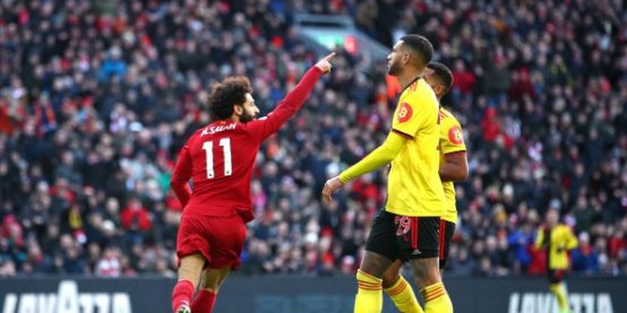 Hasil Liga Inggris - Mohamed Salah Bobol Lawan Favorit, Liverpool Tak Terkalahkan 100 Laga