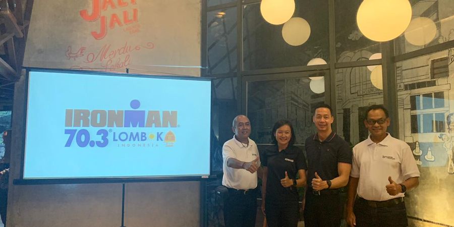 Lombok Jadi Tuan Rumah Lomba Triatlon Ironman 70.3