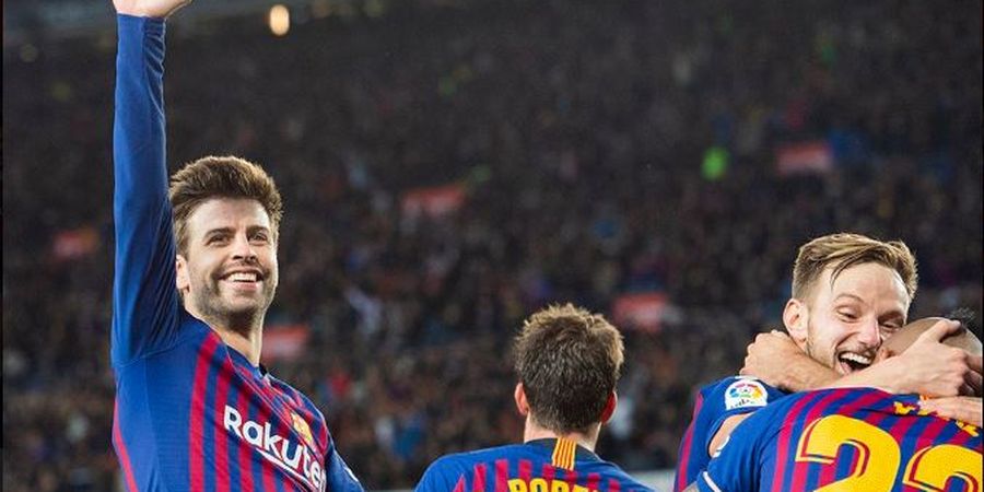 Gerard Pique Bocorkan Situasi Kamar Ganti Barcelona saat Dibantai Liverpool Tahun 2019