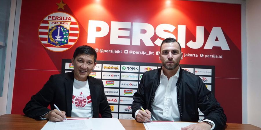 Perpanjang Kontrak, Marko Simic Resmi Bertahan di Persija Hingga 2023