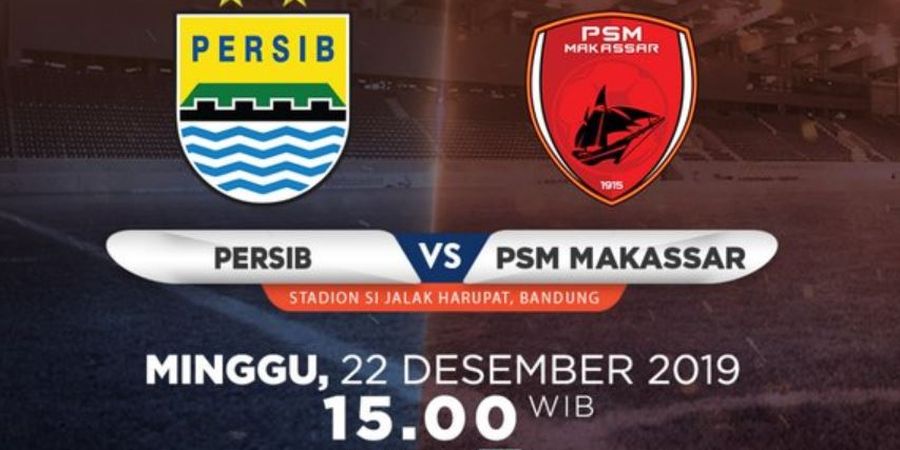 Link Live Streaming Persib Bandung Vs PSM Makassar, Pertandingan Pekan Terakhir Liga 1 2019