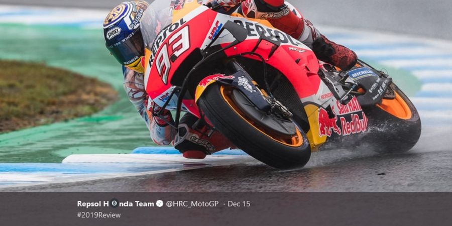 VIDEO - Kala Marc Marquez Pukau Pejalan Kaki Dengan Floss Dance