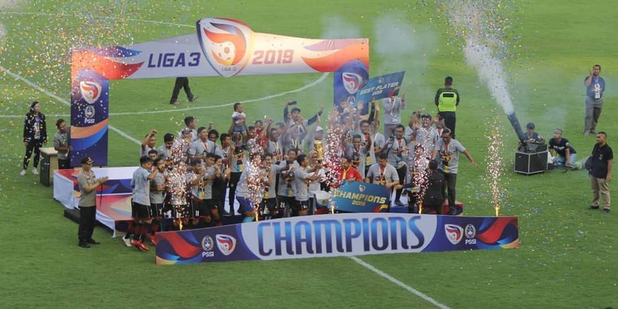 Sukses Bungkam PSKC Cimahi, Persijap Jepara Jadi Juara Liga 3 2019