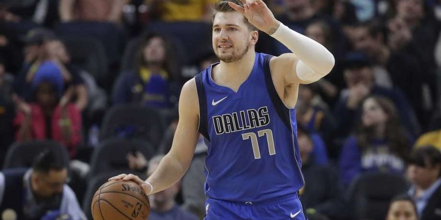 Luka Doncic Pimpin Mavericks Setop Kemenangan Beruntun Warriors