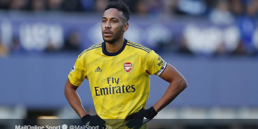 Diincar Chelsea, Aubameyang Belum Bahas Kontrak Baru dengan Arsenal