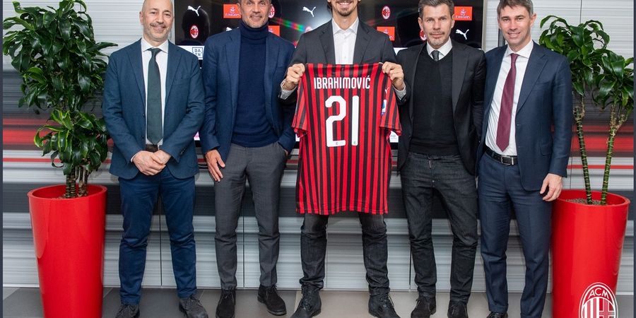Baru Sehari Gabung, Ibrahimovic Cetak Gol Perdana untuk AC Milan
