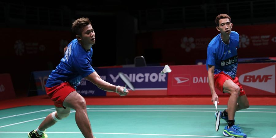 Hasil All England Open 2020 - Duo Menara Masih Terlalu Tangguh bagi Wahyu/Ade 