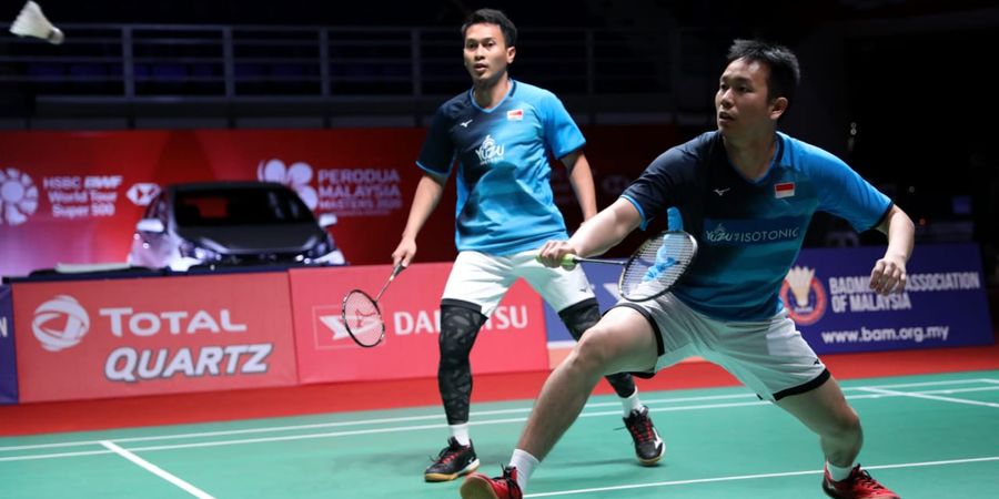 Hasil Hylo Open 2021 - Ahsan/Hendra Menang, The Daddies Akan Jumpai The Babies pada Perempat Final