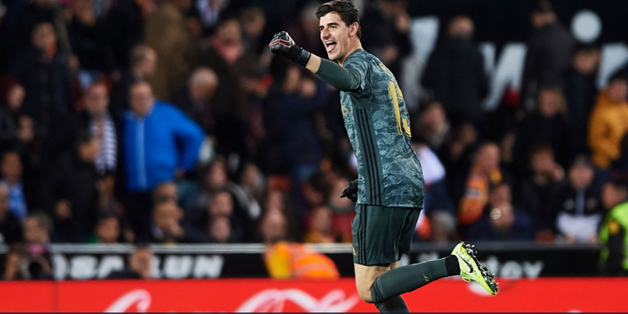 Real Madrid di Puncak, Courtois Enggan Pikirkan Barcelona