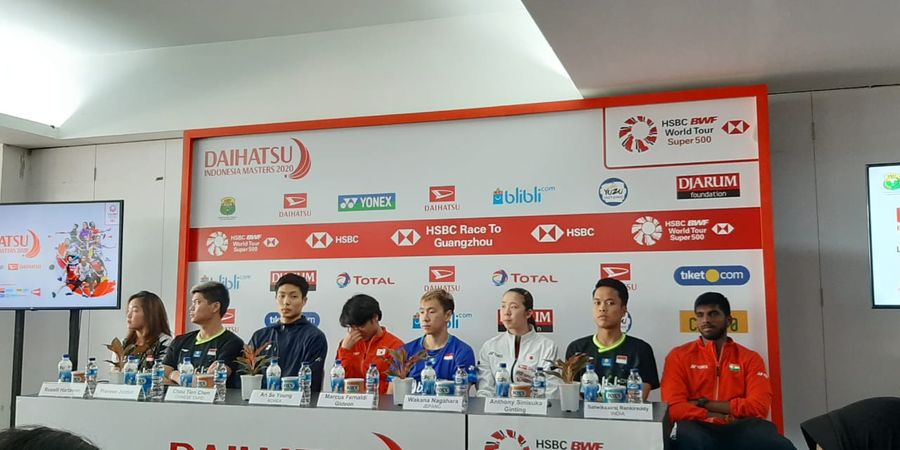 China Kirim Wakil Paling Banyak pada Indonesia Masters 2020