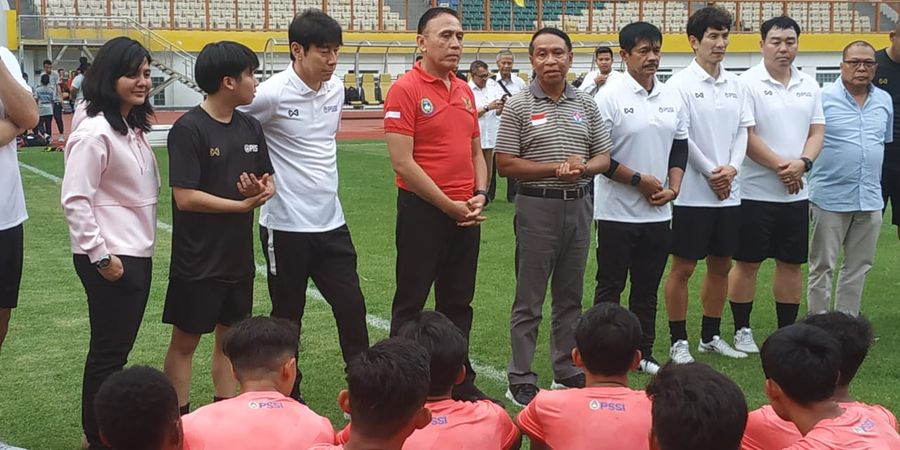 Menpora Hadir di Latihan Timnas U-19 Indonesia, PSSI Sampaikan Ucapan Terima Kasih