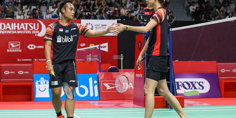 Hasil Thailand Masters 2020 - Hafiz/Gloria Lolos Babak Ke-2 dalam 6 Menit