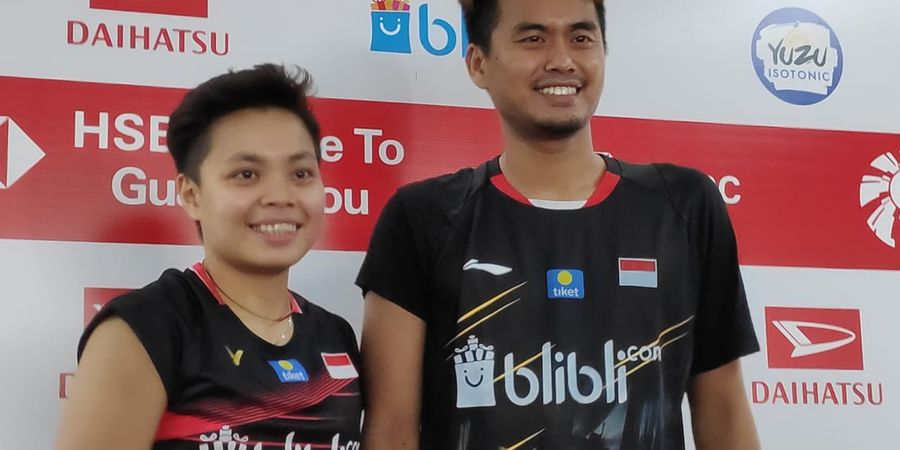 Berapa Peringkat Tontowi/Apriyani Usai Lakukan Debut di Indonesia Masters 2020?