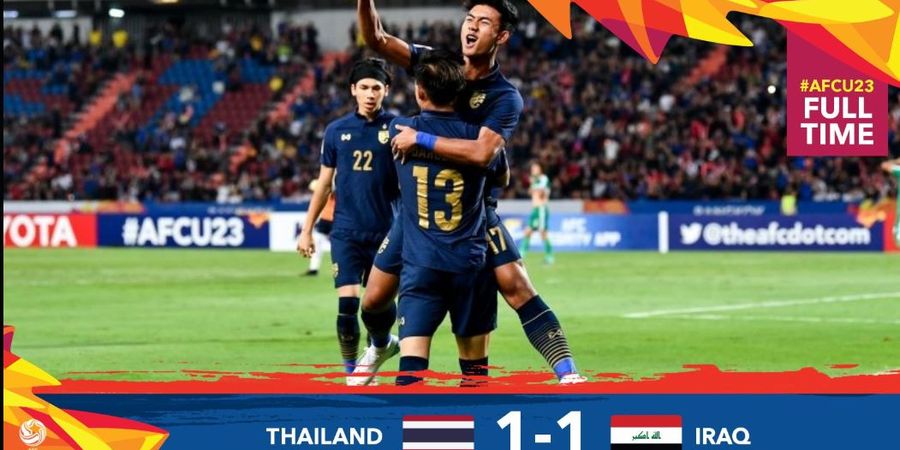 Rekap Piala Asia U-23 2020, Thailand ke Perempat Final, Vietnam Jaga Peluang