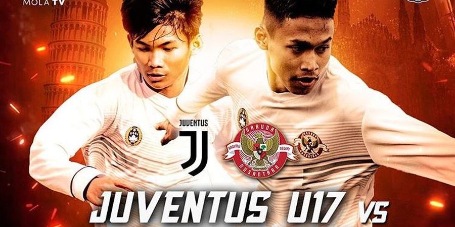 Link Live Streaming Garuda Select Vs Juventus U-17, Laga Kedua di Italia