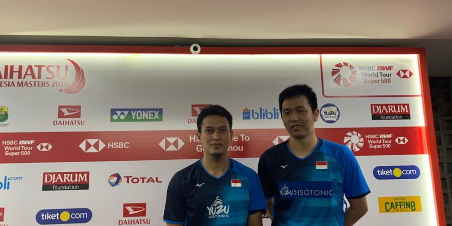 Indonesia Masters 2020 - Bikin Sport Jantung, Ahsan/Hendra Lolos ke Semifinal