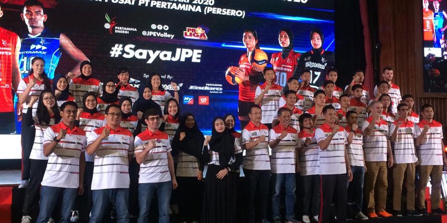 Launching Tim, Jakarta Pertamina Energi Bidik Juara Proliga 2020