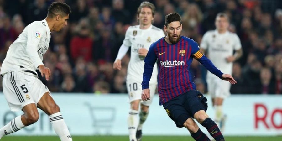 Starting XI Real Madrid Vs Barcelona, Lionel Messi Catat Rekor Baru di El Clasico