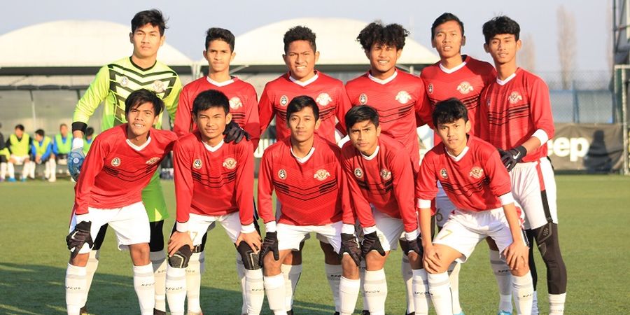 Garuda Select Tutup Laga Terakhir di Italia dengan Mengalahkan Como U-17