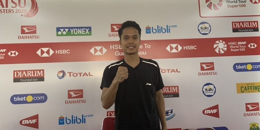 Indonesia Masters 2020 - Anthony Sudah Antisipasi Gaya Main Lawan