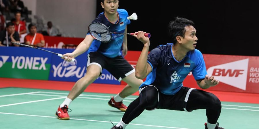 Kejuaraan Beregu Asia 2020 - Lolos ke Semifinal, Ahsan/Hendra Tetap Waspada