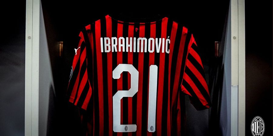 Tantangan Baru Zlatan Ibrahimovic, Taklukkan Nomor Terkutuk AC Milan