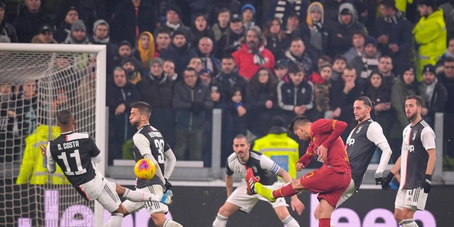 AS Roma Paksa Juventus Bekerja Keras di Perempat Final Coppa Italia