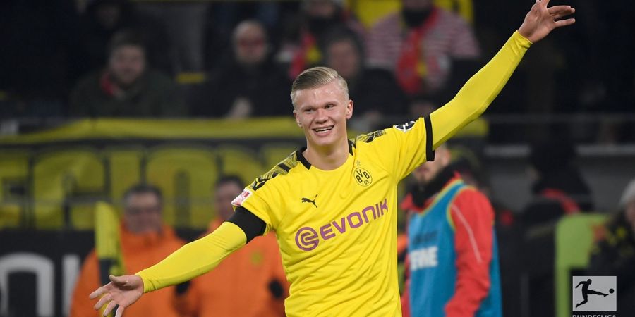 Bak Mesin Gol, Erling Haaland Cetak Gol dalam 4 Debut Bareng Borussia Dortmund