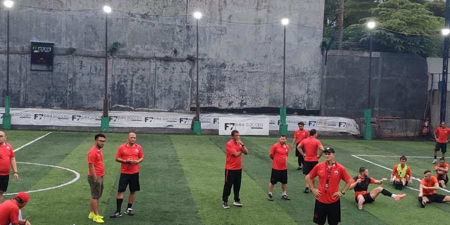 Osvaldo Lessa Datang, Latihan Persija Kini Dipimpin Lima Pelatih