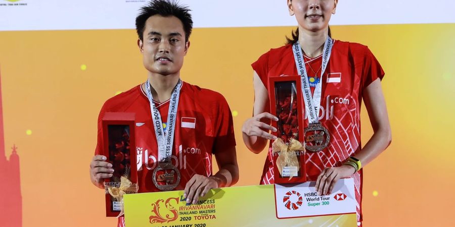 Hasil Final Thailand Masters 2020 -  Hafiz/Gloria Jadi Runner-Up