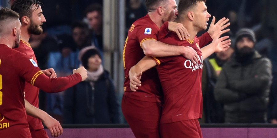 Hasil Babak I - Roma dan Lazio Masih Sama Kuat di Paruh Pertama