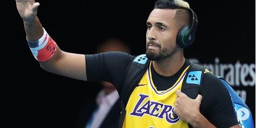 Kenang Mendiang Kobe Bryant, Nick Kyrgios Kenakan Jersey Lakers