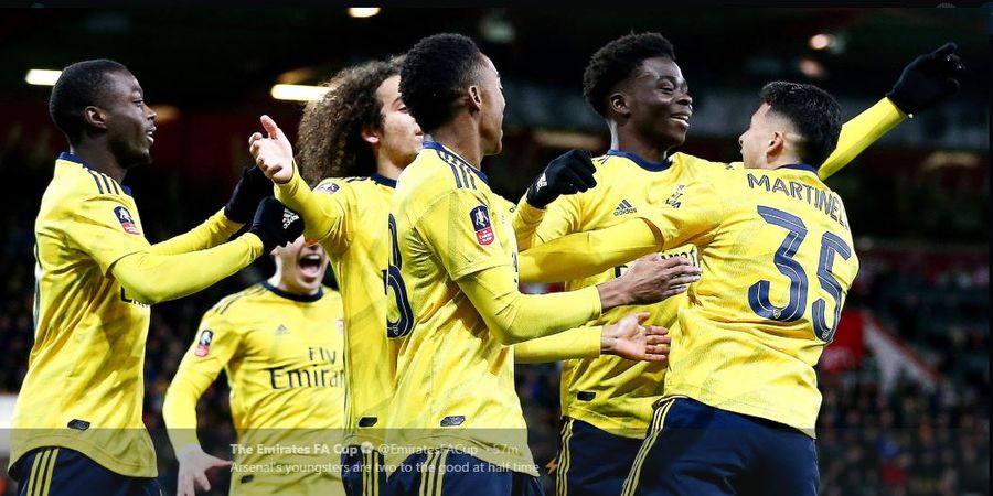 Hasil Lengkap Piala FA, Arsenal Lolos Berkat Gol dan Assist Winger 18 Tahun