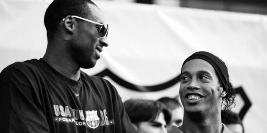 Video Obrolan Kobe Bryant dan Ronaldinho soal Lionel Messi Jadi Viral