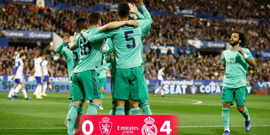 Hasil Lengkap Copa del Rey, Termasuk Real Madrid, 6 Wakil La Liga Lolos