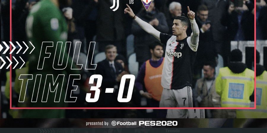 Hasil Liga Italia -  Gol Ke-50 Cristiano Ronaldo Bawa Juventus Benamkan Fiorentina
